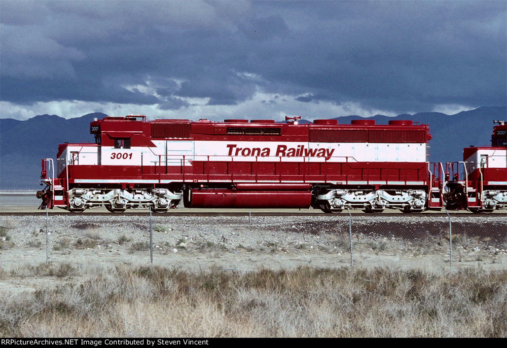 Trona Railway #3001 rebuilt from a Santa Fe SD45-2 #5712